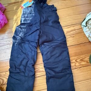 Cat & Jack Black Kids Snow Bib Pants